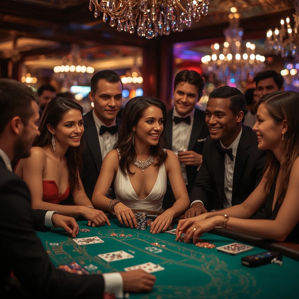 blackjack au Casino Night